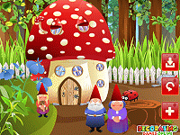 Mushroom House Decoration