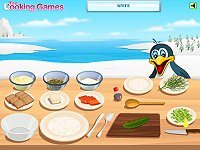 Barbie Cooking: Smoked Salmon Sandwiches