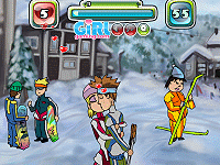 Skiing and Kissing
