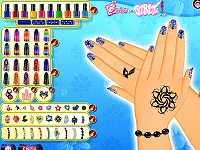 Finger Nail Decoration