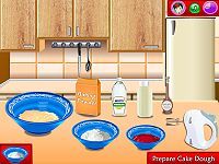 Free Online on Sara   S Cooking Class  Red Velvet Cake   Y8 Games   Free New Games