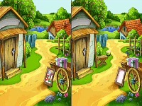 Bright colors 5 Differences