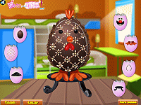 Egg Chocolate Decoration