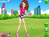 Tennis Sports Girl