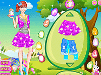 Beauty Easter Girl