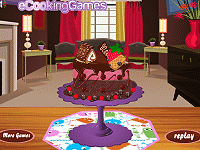 Chocolate Cake Decoration