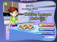 Saras Cooking Class Lasagna Roll Ups