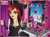 Nerdy to Emo Makeover