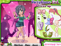 Party Dance Girls Dressup