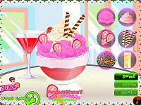 Strawberry Ice Cream Decoration