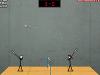 Stick Figure Badminton 2