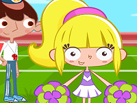 Cheerleader Slacking