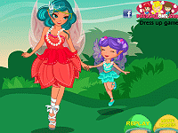 Fairy Mom and Daughter