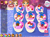 Custom Cartoon Cupcakes