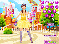 Sweet Candy Princess Dress Up