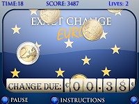 Exact Change: Euros!