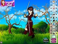 Samurai Warrior Girl