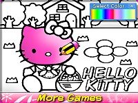 Hello Kitty Coloring