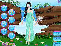 Waterfall Princess Dress Up