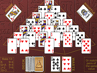 Crystal Pyramid Solitaire