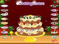 New Year 2011 Cake Decoration
