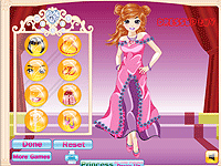 Princess At The Palace Dressup