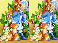 Christmas postcard
