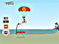 Daffy Duck Sky Diving