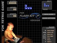 Y2K Tetris Game