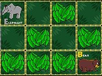 Alpha Zoo Concentration Game