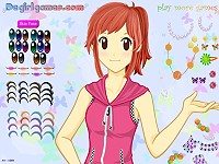 Japanese Anime Schoolgirl