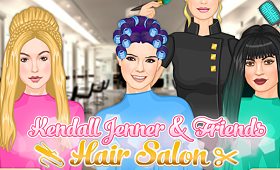 Kendall Jenner & Friends Hair Salon - Juegos en Linea - Juegos