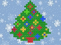 Betsy's Crafts: Perler Beads Christmas